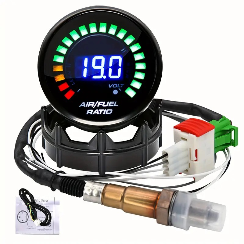 52mm Air-Fuel Ratio Meter with LED Display