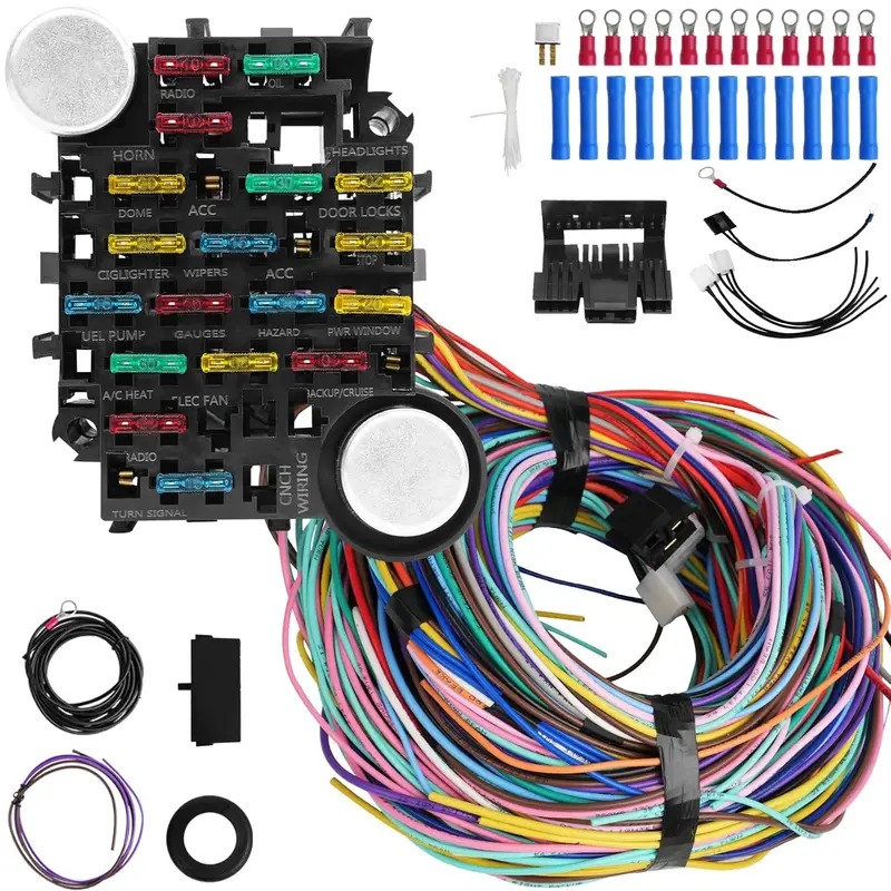 Universal 21-Circuit Wiring Harness Kit